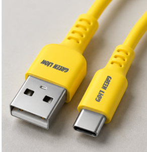 کابل سیلیکونی USB-A به USB-C گرین لاین Green Lion USB-A TO USB-C Silicone Cable 1