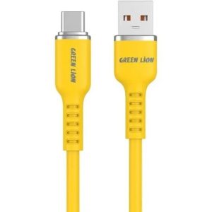 کابل سیلیکونی گرین لاین با اتصال USB-A به USB-C