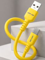 کابل سیلیکونی USB-A به USB-C گرین لاین Green Lion USB-A TO USB-C Silicone Cable - Image 4