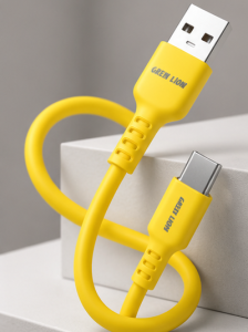 کابل سیلیکونی USB-A به USB-C گرین لاین Green Lion USB-A TO USB-C Silicone Cable 2